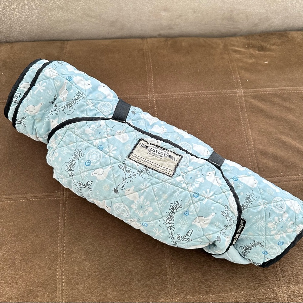 Toddler Girls Daycare Nap Mat with Removable Pillow